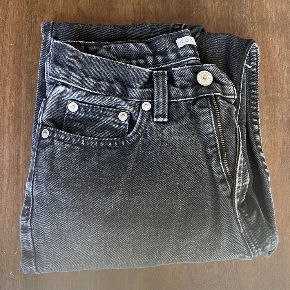 Tommy Hilfiger Black Straight Jeans